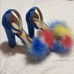 Azalea Wang Open Toe Platform Heel